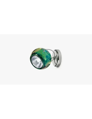 Fabbian D57 G12 43 Beluga Farbe Wandleuchte Decke grün 1xGU10