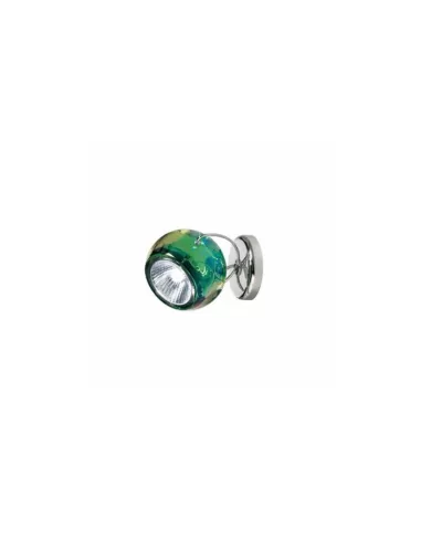 Fabbian d57 g12 43 beluga colour applique plafone verde 1xgu10