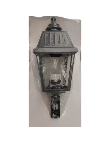 Bega 4-glass boom lantern black 1x100w e27 ip44 h490