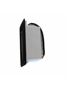 Lanzini illuminazione & c ld0071a pink trade recessed wall light led 3.5w 12v ip54 black frame