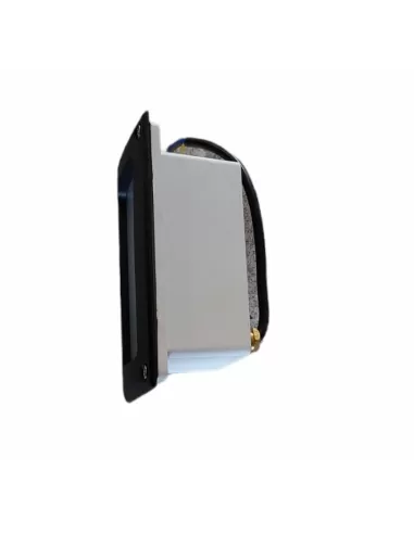 Lanzini illuminazione & c ld0071a pink trade recessed wall light led 3.5w 12v ip54 black frame