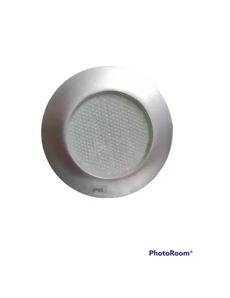 Spot encastré au sol Gea 55-9226-54-37, 12 LED 1,2 W 12 V, boîtier rond en aluminium IP65