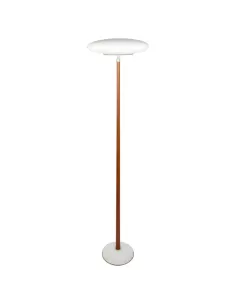 Lampadaire Flos a4540000 pao f r7s 300w bois foncé verre blanc