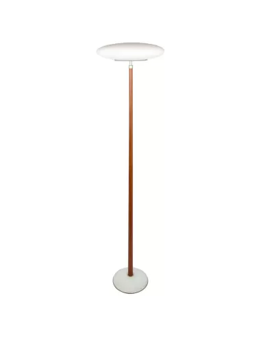 Flos a4540000 pao f floor lamp r7s 300w dark wood white glass