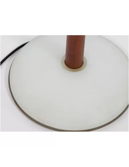 Flos a4540000 pao f piantana  r7s 300w legno scuro vetro bianco