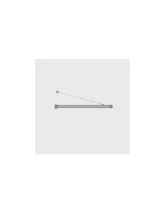 Iguzzini 3 bz92 015 0 bras simple fe h50 l 420 pour stalles