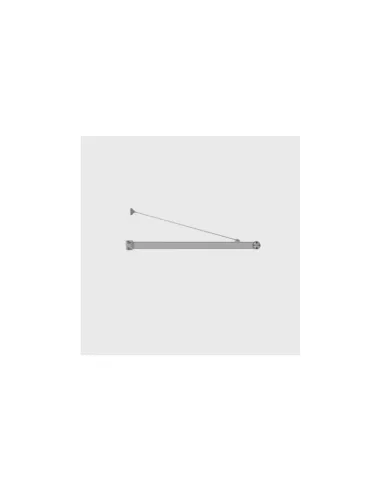 Iguzzini 3 bz92 015 0 bras simple fe h50 l 420 pour stalles