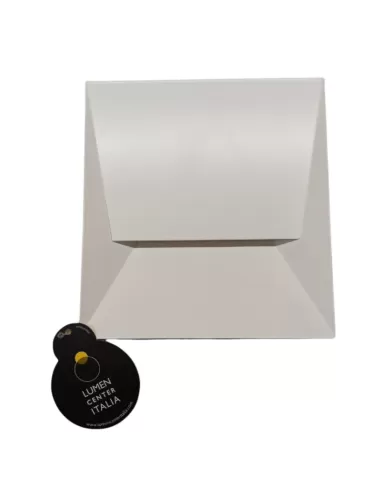 Applique murale LED Lumen Center Mail106 25 W 3000 K blanc mat