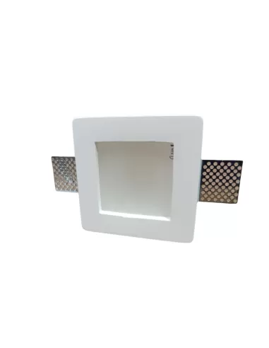 Sd-081v n inc en plâtre carré gu5.3 avec verre