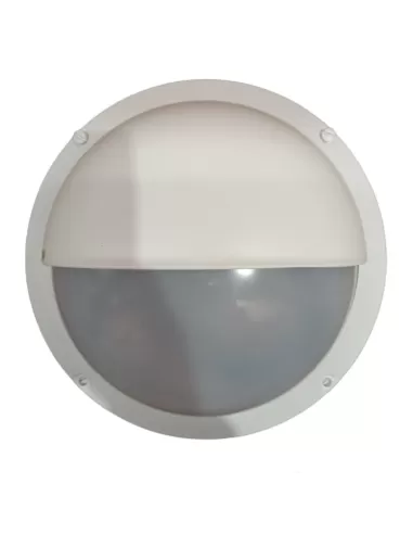Ghidini illuminazione arin0930//1b ring ceiling light 1x7//9w g23 230v white aluminum diff policar b co