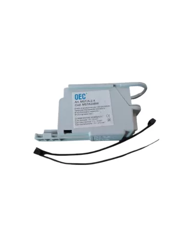 Bornier à 4 pôles OEC MSTA24BW, 2 porte-fusibles 5A-MST//A-2-4