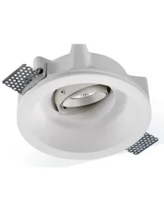 Pan International Inc1504 Ecuba encastré GU5 3 12 V max 35 W plâtre