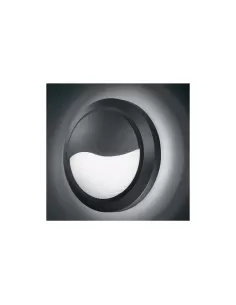 Krea design 62093 anthracite round ceiling light with visor 1x100w e27