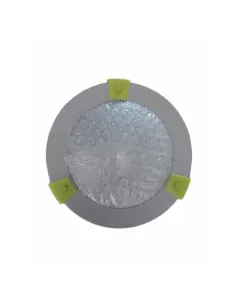 Plafonnier rond La creu 470-GR bombilla g9 max 40w avec accès gris