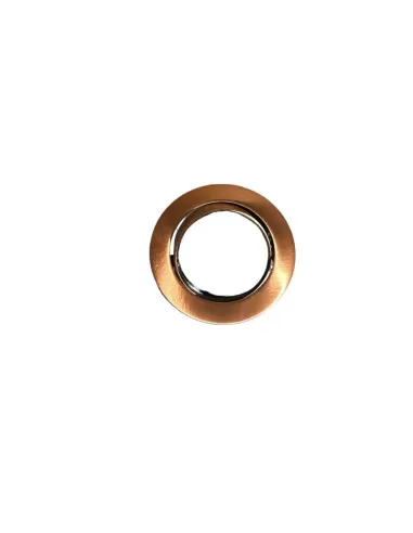 Spot encastrable rond orientable trou 70mm cuivre gu10