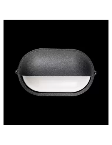 Goccia 5811gr paupière oblique 11w g23 ip54 graphite