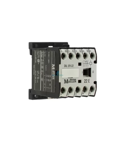 Contacteur miniature Eaton 021704 Diler-22 (24 V 50/60 Hz) 2NA 2NC