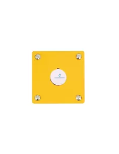 Eaton 216542 m22-ey1 1-hole flush-mount plate, yellow
