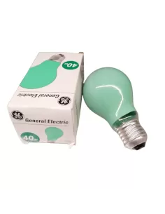Ge iluminación 91289 lámpara colgante 40w e27 verde 230v