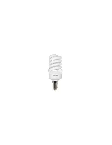 Century italia dd4m-112764 micro spirale lamp  11w 60w e27 240vac 6400°k century cf 5pz