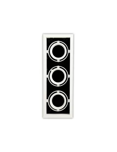 Light line 98272 white 3-spot basket