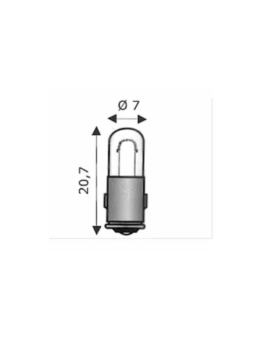Wimex 4101344 ba9s 9x23 60v 1,2w