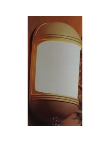 Applique murale Noral Domino 380c97010 plc13w noir c//v opale