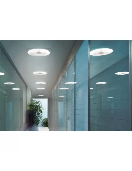 Artemide m034200 solar 55w 600x600 white iron