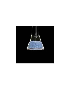 Fontana arte 3402//0 lampada a sospensione gles d25 6cw e14  trasparente  senza graniglia 2