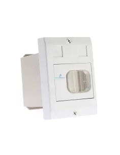 Boîtier isolant encastré Eaton 281634 e-pkz01-g avec membrane de protection