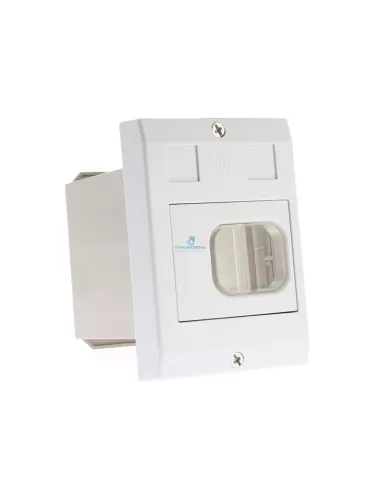 Boîtier isolant encastré Eaton 281634 e-pkz01-g avec membrane de protection