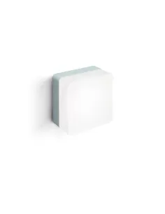 Exenia 350415092 muffin applique quadro led 4,5w 3000k ip40 grigio