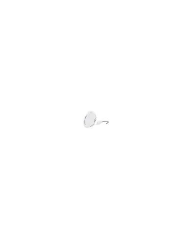 Verbatim 1307-204 recessed round LED 24w 3000k w//wings white frame