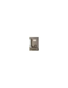 Applique murale Linea Light 6722box grise RAL 1x2G11 18W