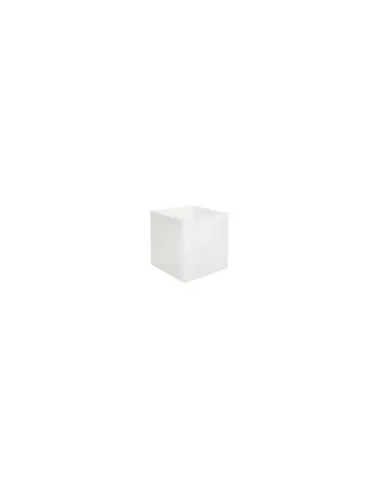 Applique murale carrée Linea Light 6906, culot G9 7WBC//20W ES blanc