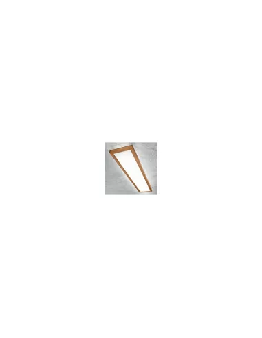 Linea light 71915 wengé cadre rectangulaire 2x39w