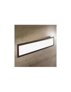 Linea light 71915 wengé cadre rectangulaire 2x39w 2