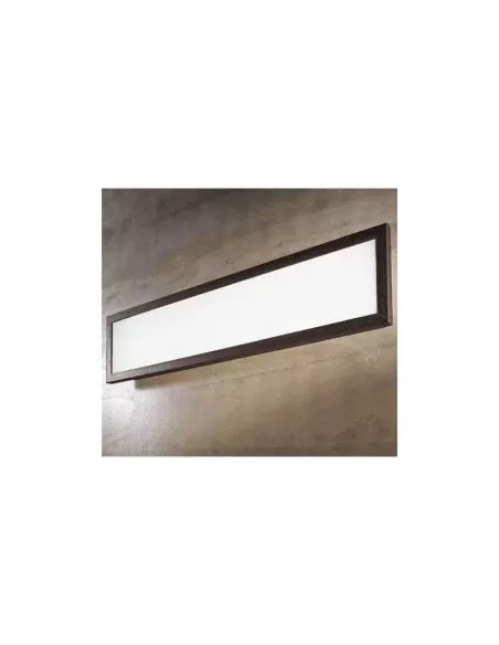 Linea light 71915 wengé cadre rectangulaire 2x39w
