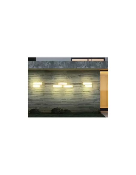 Linea light 7810e my white plaf rettangolare (m) 17w pl