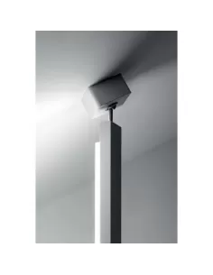 Linea light 7774 xilema suspension 25w polished aluminum 2