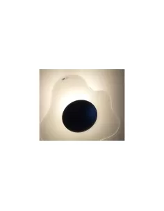 Leucos mancha plafón cristal//satinado str aluminio r7s 200w