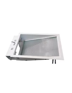 Fontana Arte 3852//1bi//VST Wandeinbauleuchte Bad Firefly mit Rahmen 200
