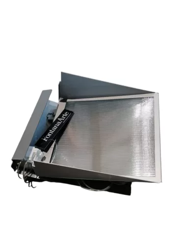 Fontana arte 3917g//vr lampe encastrable par lucciola 200x200 gx24q-4 32w v