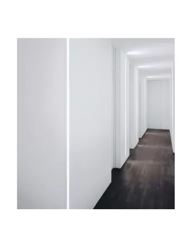 Fontana arte 3749 slot ad incasso e parete 14//24w g5 bianco