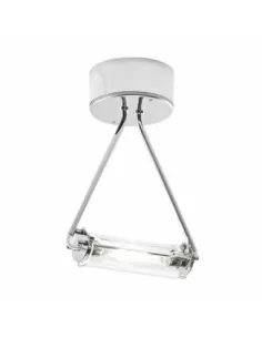 Fontana arte 020044103 recambio 1/2 vtr en cristal transparente para lámpara colgante spark