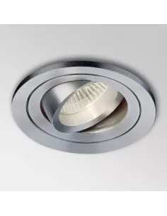 Delta light 202 11 14 ALU Luxor adjustable recessed spotlight 50w gx5.3 grey
