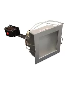 Spot encastré Delta Light 202 20 05 à Carrée S1, 50 W, GX5,3 en aluminium