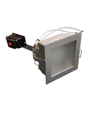 Delta light 202 20 05 a carree s1 - Foco empotrable 50w gx5,3 aluminio