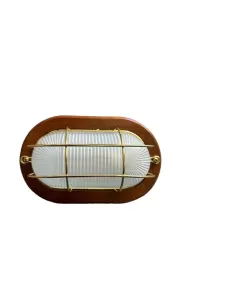 Cage de plafond Lucente p02942 24x14 e14 28w chêne