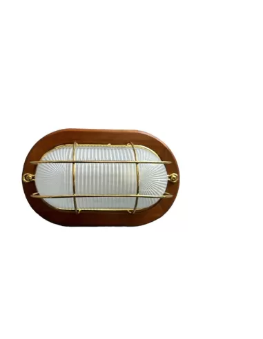 Cage de plafond Lucente p02942 24x14 e14 28w chêne